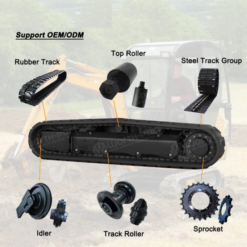 excavator-idler-repair